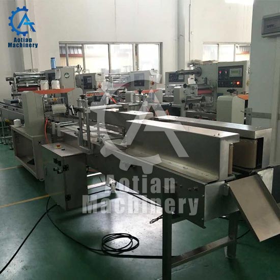 Full auto single toilet roll packing machine